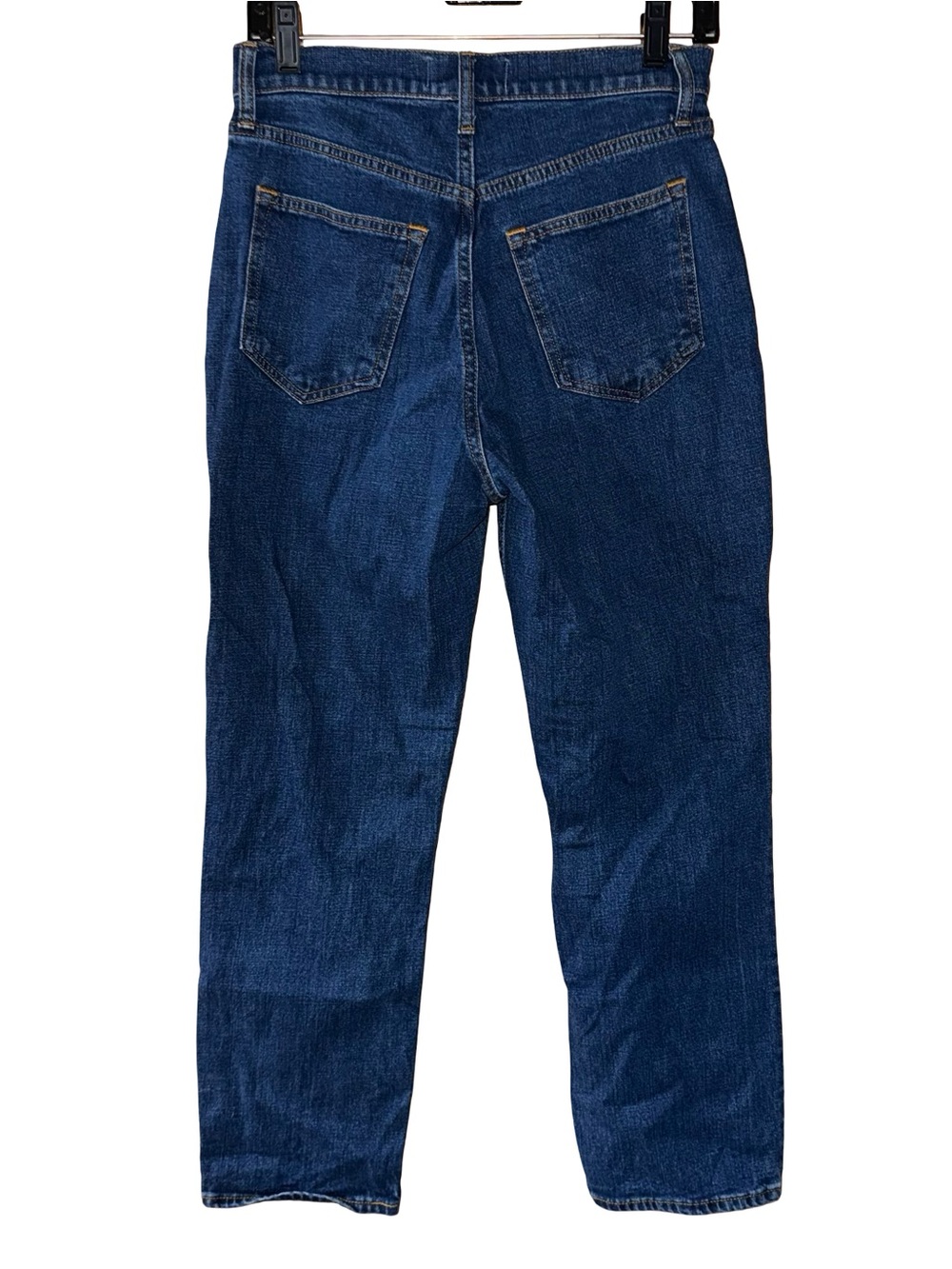 Abercrombie & Fitch Curve Love Ultra High Rise Ankle Straight Jeans women’s 4/27 - Picture 5 of 10